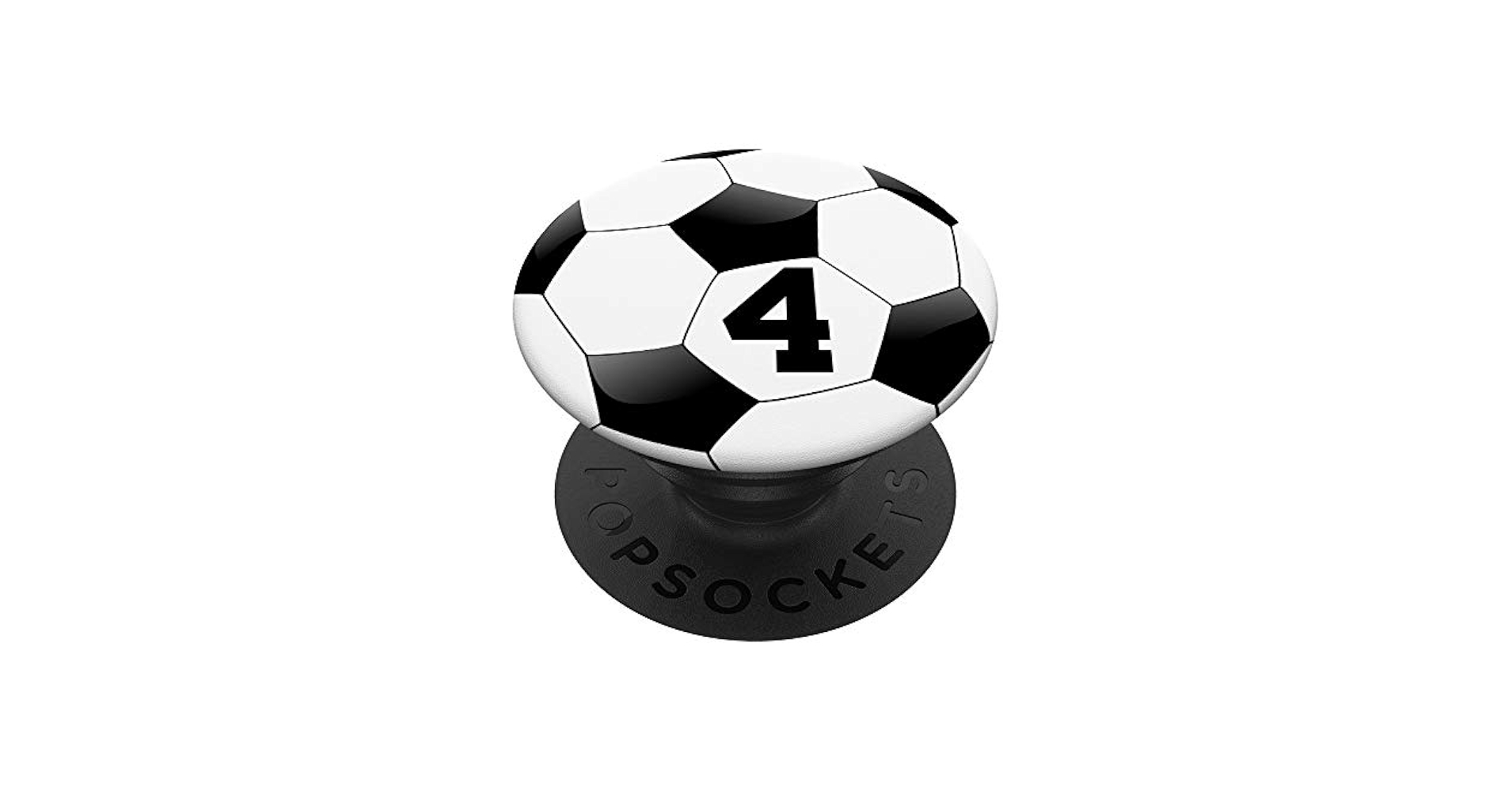 Amazon.com: Soccer Ball Number 4 Player Team Black Zx : Cell